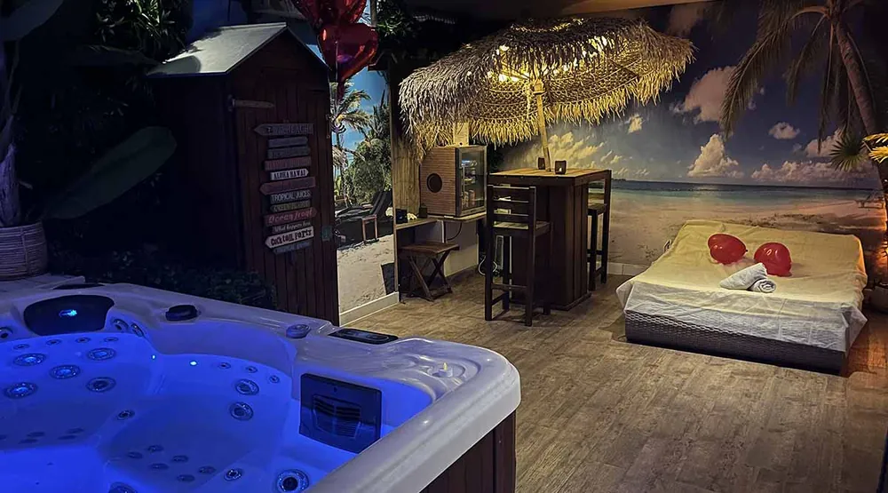 Spa privatif ambiance Caraïbes à Paris