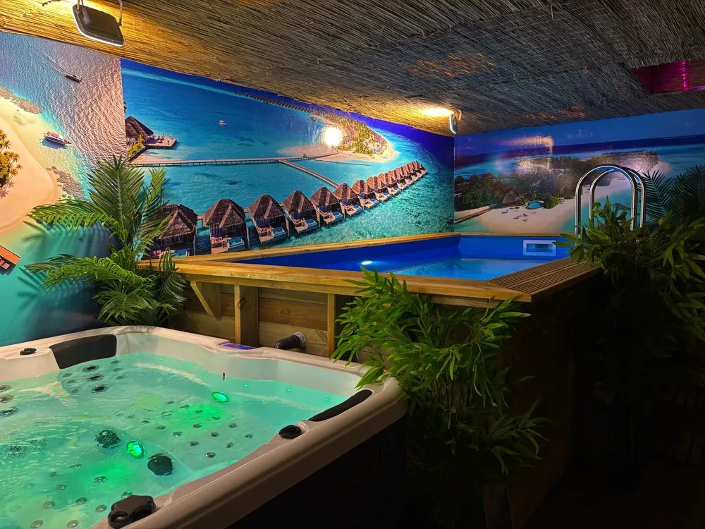 Spa privatif ambiance Maldives à Paris